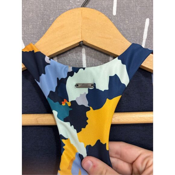 NWT Maaji Splatter Sympathy Reversible Crop Top - Picture 7 of 9